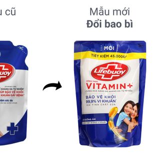 Lifebuoy ST CSD 800g (Túi Xanh)