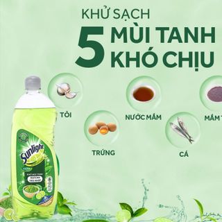 Sunlight Rửa Chén Trà Xanh 400g