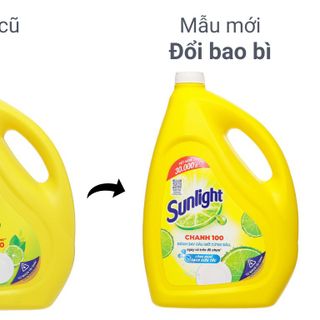 Sunlight Rửa Chén Chanh 3.6kg