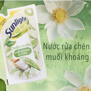 Sunlight Rửa Chén Túi Thiên Nhiên 3.4Kg
