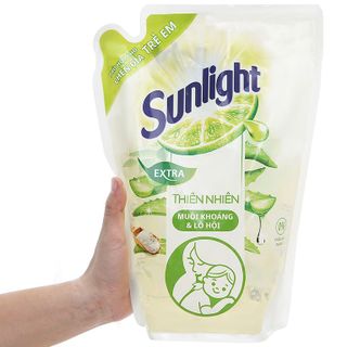 Sunlight Rửa Chén Túi Thiên Nhiên 3.4Kg