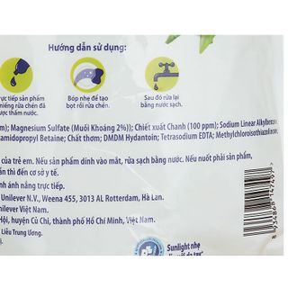 Sunlight Rửa Chén Túi Thiên Nhiên 3.4Kg