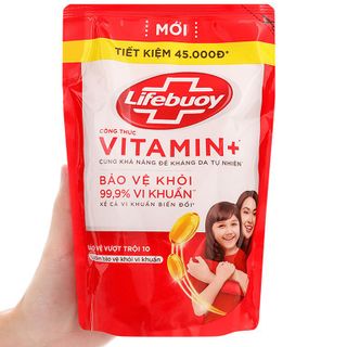 Lifebuoy ST BVVT 800g (Túi Đỏ)