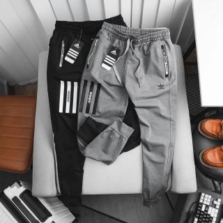Jogger addas thun poly 2 da dày dặn