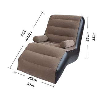 GHẾ HƠI TỰA LƯNG CÓ TAY VỊNH