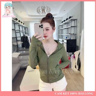 Áo Khoác Nữ Chất Liệu Thun Gân Trơn 4 Túi Cao Cấp Freesize Dưới 60Kg BUBBLE GUM