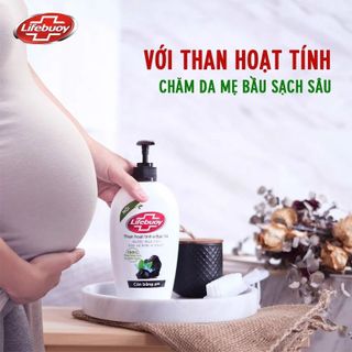 Lifebuoy NRT Than & Bạc Hà 180g