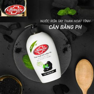 Lifebuoy NRT Than & Bạc Hà 180g