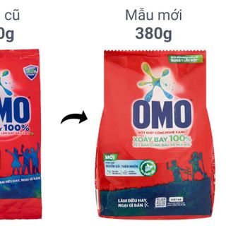 Omo BG Đỏ 380g