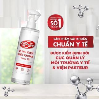 Lifebuoy Gel RT Khô 330ml (Chai Vòi)