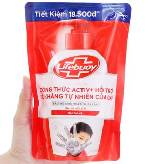Lifebuoy NRT BVVT 400g (Túi Đỏ)