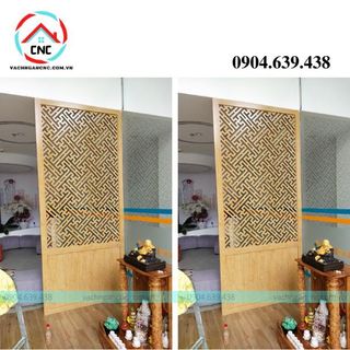 100 Mẫu vách ngăn cnc phòng khách đẹp TPHCM