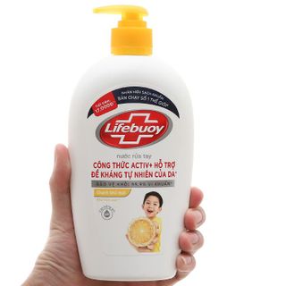 Lifebuoy NRT Chanh 450g (Vàng)