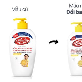 Lifebuoy NRT Chanh 450g (Vàng)
