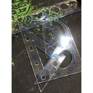 Bộ Eke Thước Kẻ Nhựa Tân Hải