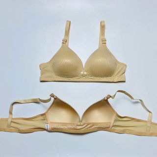 ÁO LÓT BẦU VÀ SAU SINH CÓ CÚC MỞ NGANG hỗ trợ các mẹ cho bé ti được dễ hơn