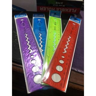 Thước Kẻ Nhựa Dẻo 20cm Cao Cấp