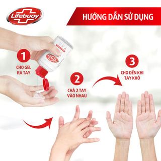 Lifebuoy Gel RT Khô 50Ml (Chai Treo)