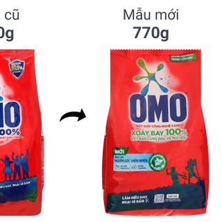 Omo BG Đỏ 770g