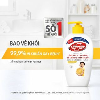 Lifebuoy NRT Chanh 180g (Vàng)