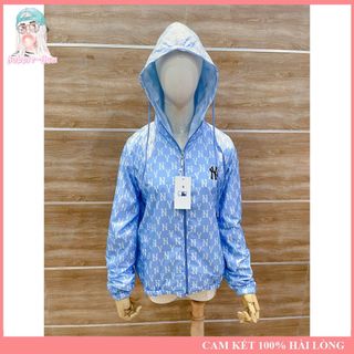Áo Khoác Nam Nữ M.L.B Chất Liệu Dù Cao Cấp 2 Lớp Thoáng Mát Hàng VNXK BUBBLE GUM