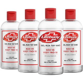 Lifebuoy Gel RT Khô 235ml (Chai Nắp)