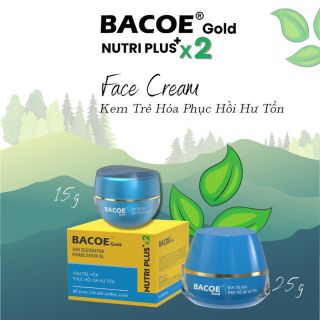 Kem Mặt Bacoe Gold 15g /25g