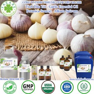Tinh dầu Tỏi Garlic essential oil giúp tăng cường miễn dịch -50ml giá sỉ