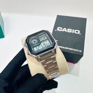 Đồng hồ Ca. sio nam dây kim loại Ca. sio AE-1200 AE-1200WHD-1AVDF giá sỉ