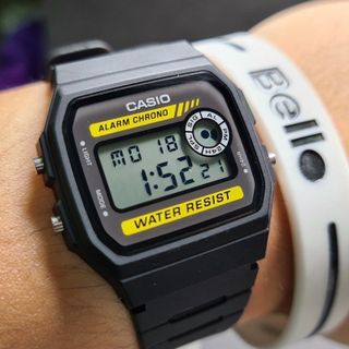 Đồng hồ điện tử cas. io unisex WR 94WA 9DG chống nước bơi lội đi mưa thoải mái, dây nhựa huyền thoại. giá sỉ