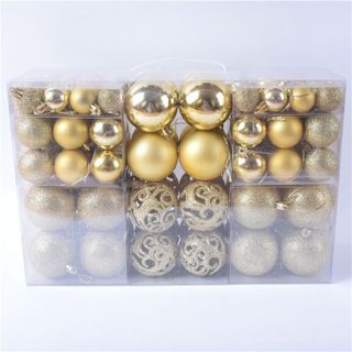 Set 100 Trái Châu Trang Trí Giáng Sinh