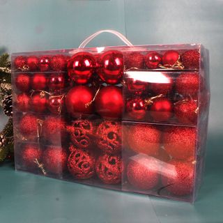 Set 100 Trái Châu Trang Trí Giáng Sinh