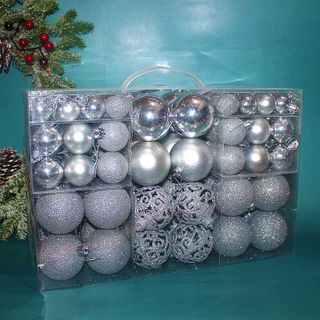 Set 100 Trái Châu Trang Trí Giáng Sinh