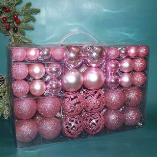 Set 100 Trái Châu Trang Trí Giáng Sinh