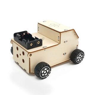 Đồ chơi lắp ghép bằng gỗ mô hình Máy quét chân không DIY-201