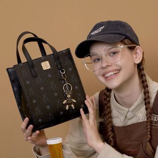 Túi xách quảng châu Túi Tote TTWN Bear Kèm Móc Khóa - 08B4018 (Chuyên sỉ túi xách sll, balo, ví, thắt lưng, túi Laptop)