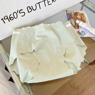 Quần lót nữ đúc su viền sóng gân tăm phối chữ cạp cap chống tuột không đường may vải siêu mát mềm mịn kháng khuẩn