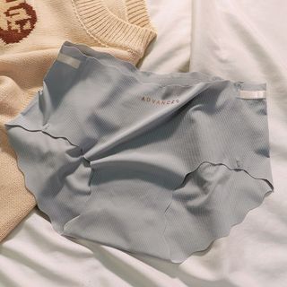 Quần lót nữ đúc su viền sóng gân tăm phối chữ cạp cap chống tuột không đường may vải siêu mát mềm mịn kháng khuẩn