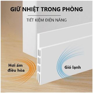 RON CHẶN KHE CỬA ĐA NĂNG DÀI 1 MÉT CHỐNG NƯỚC, THANH DÁN CHẮN CỬA CHỐNG BỤI, CÔN TRÙNG - RON 100CM GIÁ SỈ