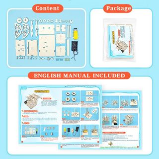 Đồ chơi lắp ghép bằng gỗ hình cánh bướm DIY-185