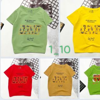 Áo thun bé trai cotton