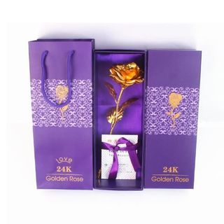 HOA HỒNG QUÀ TẶNG MẠ VÀNG 24K