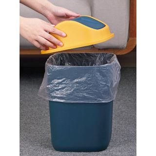 Thùng Rác Nhựa Nắp Lật 15L