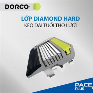 Dao Cạo Râu 6 Lưỡi Dorco Pace 6 Plus SXA 5001-PT (6 Lưỡi + Đầu Cắt Tóc Mai)