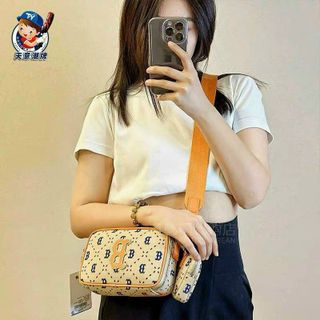 Túi xách quảng châu  MLB NY 2in1 Bản Like Auth - 09B2054 (Chuyên sỉ túi xách sll, balo, ví, thắt lưng, túi Laptop)