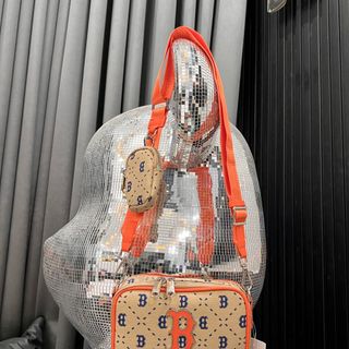 Túi xách quảng châu  MLB NY 2in1 Bản Like Auth - 09B2054 (Chuyên sỉ túi xách sll, balo, ví, thắt lưng, túi Laptop)