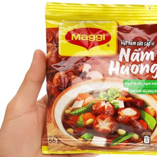Hạt nêm Maggi chay Nấm Hương gói 55g