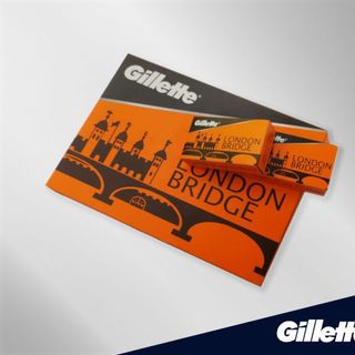 Hộp 100 lưỡi lam Gillette - London Bridge