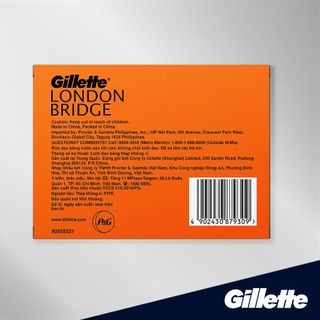Hộp 100 lưỡi lam Gillette - London Bridge