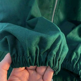Áo khoác sơ mi kaki cổ bể , logo thêu
